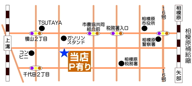 フレッシュマンサービス 最寄り地図