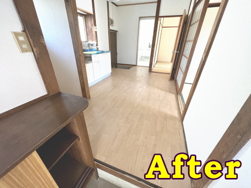 座間市K様 生前整理サービスアフター画像