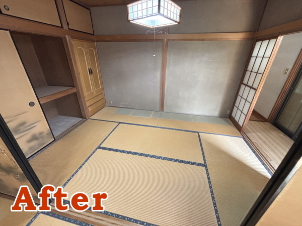 相模原市南区 遺品整理 実家 作業後