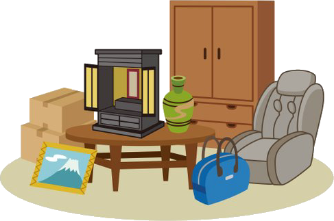 遺品のイラスト