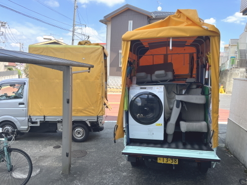 【多摩市唐木田】高齢者マンションの部屋片付けビフォー画像