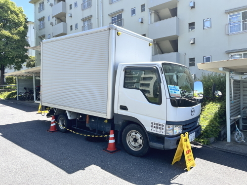 多摩市永山団地 実家の家財整理ビフォー画像