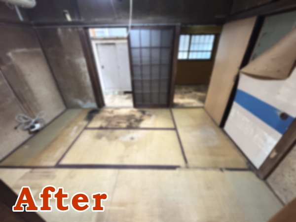 相模原市南区 遺品整理 作業後