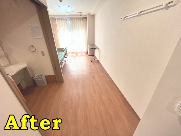 老人ホームの部屋片付けアフター画像